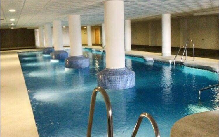 Apartamentos Deluxe Roquetas De Mar Con Golf Y Piscina Climatizada, Parking Privado Vícar Buitenkant foto