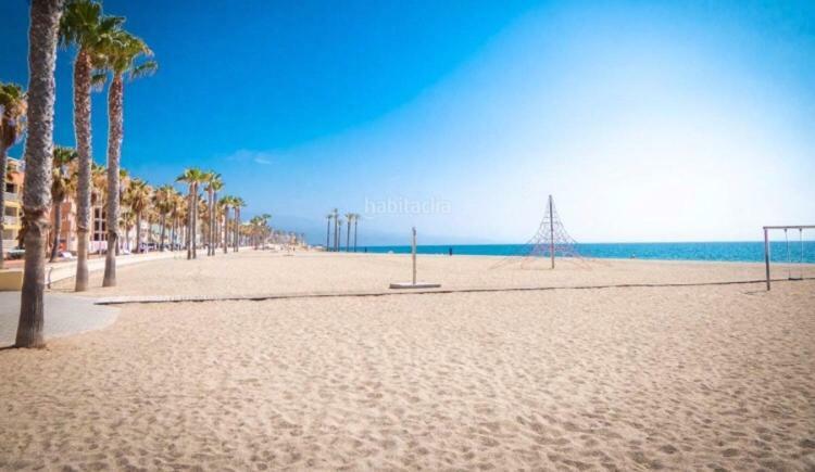 Apartamentos Deluxe Roquetas De Mar Con Golf Y Piscina Climatizada, Parking Privado Vícar Buitenkant foto