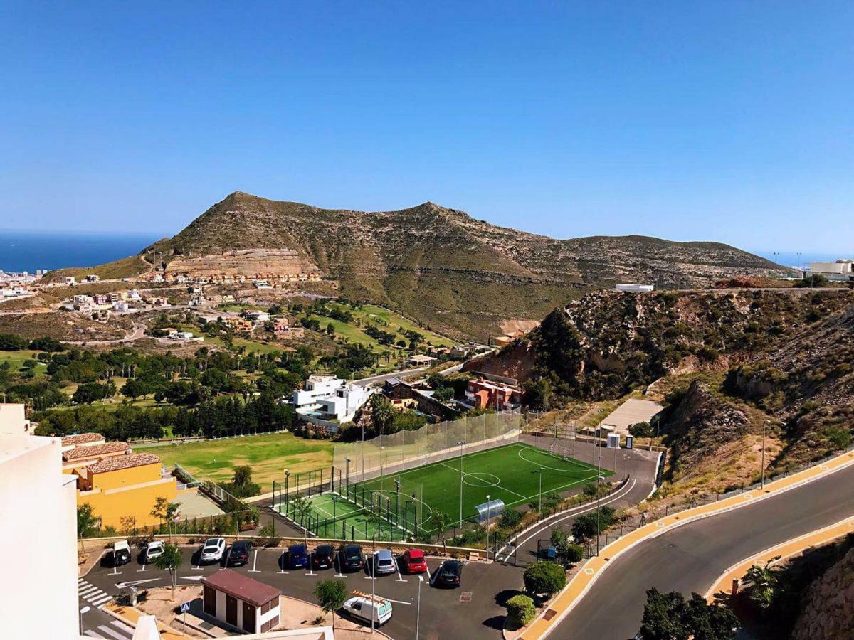 Apartamentos Deluxe Roquetas De Mar Con Golf Y Piscina Climatizada, Parking Privado Vícar Buitenkant foto