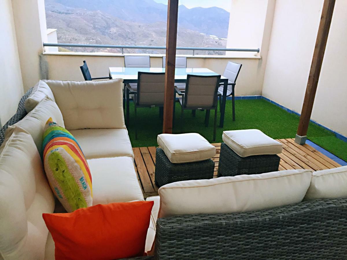 Apartamentos Deluxe Roquetas De Mar Con Golf Y Piscina Climatizada, Parking Privado Vícar Buitenkant foto